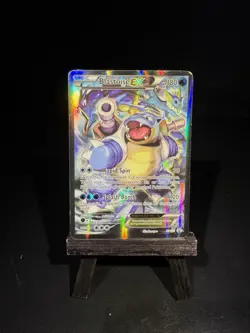 Pokemon TCG XY Promo Blastoise EX XY122 Standard Size Card - Image 1