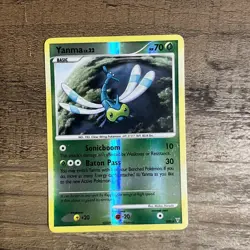 Pokemon Yanma Shiny Reverse Holo Card SH9-12 Supreme Victors - Image 1