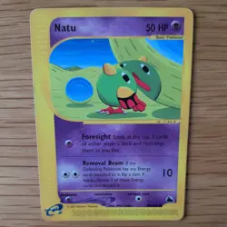 NATU 80/144 POKEMON CARD (EXPEDITION BASE SET) - Image 1