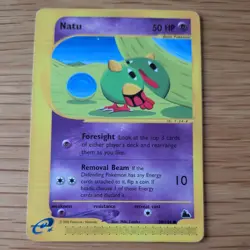 NATU 80/144 POKEMON CARD (EXPEDITION BASE SET) - Image 2