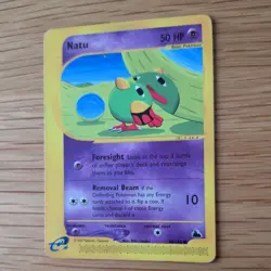 NATU 80/144 POKEMON CARD (EXPEDITION BASE SET) - Image 4