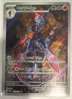 Pokemon Ceruledge 197/191 Sv08 Surging Sparks Illustration Rare Holo Card - Image 1