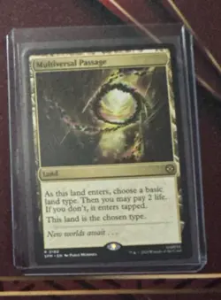Wizards of the Coast Multiversal Passage Land 0180 Magic 2023 Card - Image 1