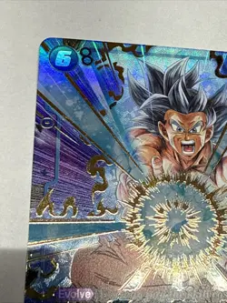 Son Goku FB09-037 Alternate Art Dual Evolution Dragon Ball Card English Fusion - Image 2