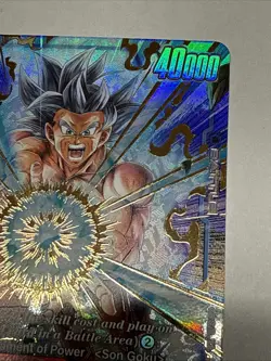 Son Goku FB09-037 Alternate Art Dual Evolution Dragon Ball Card English Fusion - Image 3