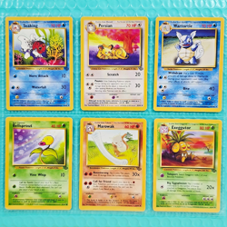 Vintage Pokemon Cards Pack – 1999 WOTC - Old Pokemon Cards Lot TCG uncommon - Image 1