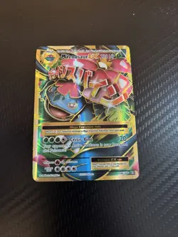 Pokemon TCG Mega-Venusaur-EX Evolutions Holo Full Art Ultra Rare Card 100/108 - Image 1