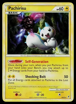 Pokemon Card - Pachirisu Call of Legends 18/95 Holo Holo Rare - Image 1