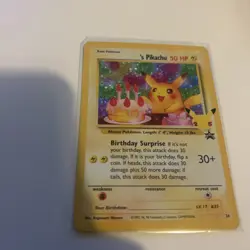 Holo Birthday Pikachu 24 Pokemon Celebrations Collection Holo Card - Image 1