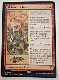 Alchemist’s Talent BLC #0022 MTG Bloomburrow Commander Near Mint Magic - Image 1