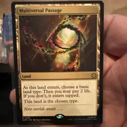 MTG Multiversal Passage - SPM Rare 180 - Mint - Image 1