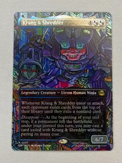 Krang & Shredder (Borderless) Teenage Mutant Ninja Turtles Foil - Image 1