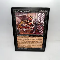 Suq'Ata Assassin Uncommon Visions Magic: The Gathering Lightly Played - Image 1