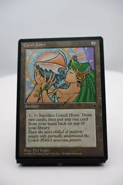 1x Conch Horn LP R Fallen Empires (FEM) MTG Magic the Gathering - Image 1