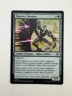 Tapestry Warden MTG Magic the Gathering Card NM Near Mint EOE - Image 1