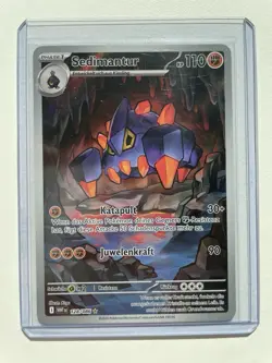 Sedimantur - WHT DE - 128/086 - IR- Pokemon Weiße Flammen - Deutsch - NM - Image 1