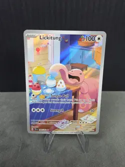 Lickitung 180/162 Sv05: Temporal Forces IR Illustration Rare Pokemon TCG English - Image 1