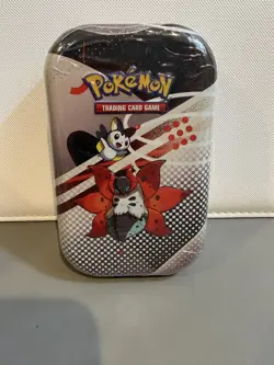 Pokemon TCG Black Bolt White Flare Mini Tin (Sealed) Random Character Feature - Image 1