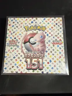 Scarlet & Violet Pokemon 151 Booster Box Japanese sv2a Factory Sealed - Image 1