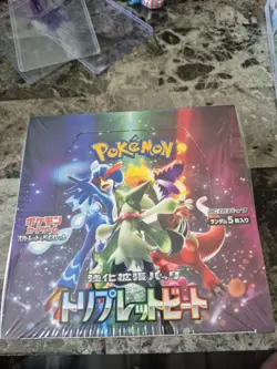 Nintendo Pokemon TCG Scarlet & Violet Triplet Beat Booster Box - 30 Packs 4521329346281 - Image 1