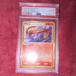 Pokemon Milotic EX Delta Species Holo Rare Dragon Frontiers 5/101 PSA 6 2006 - Image 1