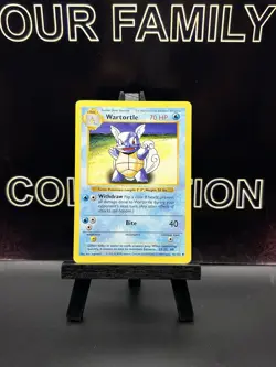 Pokemon TCG - Wartortle - 42/102 - Uncommon (Shadowless) - Base Set MP - Image 1