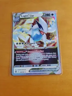 Lugia VSTAR 139/195 Pokemon TCG Ultra Rare SWSH12: Silver Tempest - Image 1