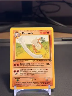 Pokemon TCG 1st Edition Cubone Marowak Jungle Set 39/64 1999 WOTC - Image 4