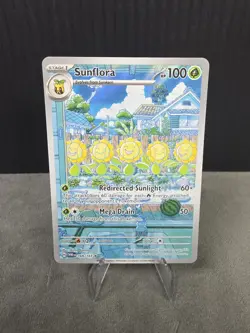 Sunflora 169/167 Illustration Rare Pokemon TCG Twilight Masquerade NM English - Image 1