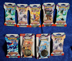 Pokemon Scarlett & Violet Paldea Evolved Blister Booster Packs Lot 9 in total - Image 1