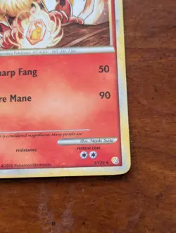 Pokemon TCG Arcanine 1/123 [Holo] HeartGold & SoulSilver - Image 4