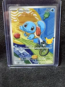 Pokemon Squirtle 039 First Partner Illustration Collection Black Star Promo - Image 3