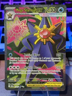 Mega Starmie EX 102/088 Ultra Rare Perfect Order Pokemon TCG NM - Image 1