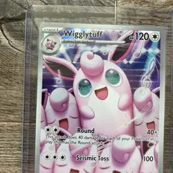 Pokemon Wigglytuff HP120 Illustration Rare ME02: Phantasmal Flames 105/094 NM! - Image 3