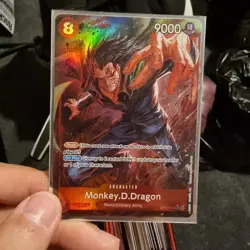 One Piece TCG Card OP07-015 Monkey.D.Dragon Super Rare Alt Art Foil English - Image 1
