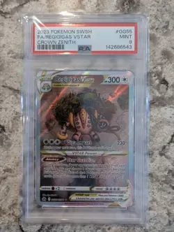 2023 Pokemon Regigigas Vstar SWSH FA Crown Zenith #GG55/GG70 PSA 9 - Image 1