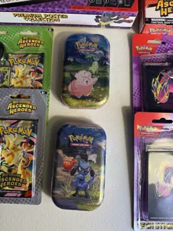 Pokemon Ascended Heroes Premium Poster Collection Mega Lucario (Lot Of 12 Items) - Image 5