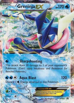 Greninja EX - XY20 XY20 Holo Promo XY Promo Pokemon Lightly Played - Image 1