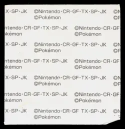 Tropius Daiichi Deco Bread Sticker Pokemon Japanese Heavily Played - Image 2