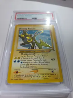 Pokemon TCG 2002 Pokemon Neo Destiny Shining Raichu Holo #111/105 - Image 3