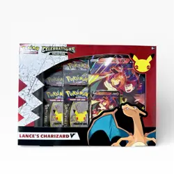 Pokemon TCG Celebrations Collection Lance's Charizard V Box Sealed - Image 1
