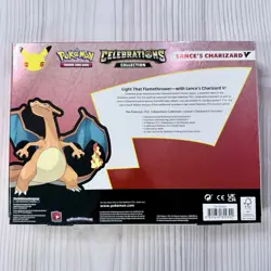 Pokemon TCG Celebrations Collection Lance's Charizard V Box Sealed - Image 2
