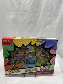 Pokemon TCG Mega Evolution Ascended Heroes First Partners Deluxe Pin Collection - Image 1