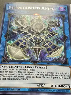 2x Relinquished Anima | Secret Rare | + Linguriboh | Super Rare | YuGiOh! - Image 2