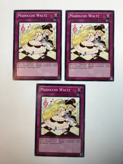 (3) YuGiOh! MADOLCHE WALTZ: REDU-EN071 COMMON Unlimited NM - Image 1