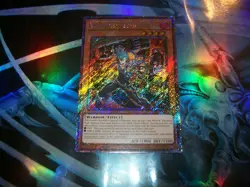 Vanquish Soul Razen 1st Edition Platinum Secret Rare RA05-EN034 Yu-Gi-Oh! - Image 1