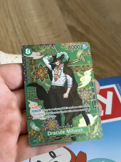 Dracule Mihawk SP OP12-030 (Special Rare) One Piece TCG OP14 The Azure Sea's 7 - Image 1