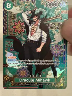 Dracule Mihawk SP OP12-030 (Special Rare) One Piece TCG OP14 The Azure Sea's 7 - Image 4