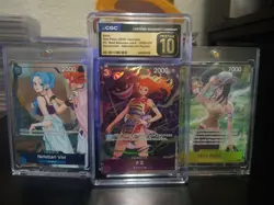 2025 ONE PIECE JAPANESE PC ALTERNATE ART #OP09-070 NAMI CGC 10 PRISTINE - Image 1