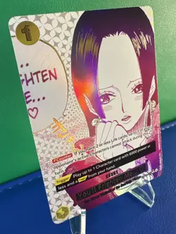 One Piece The Azure Sea's Seven You'll Frighten Me... (Alt Art) OP14-118 - NM - Image 2
